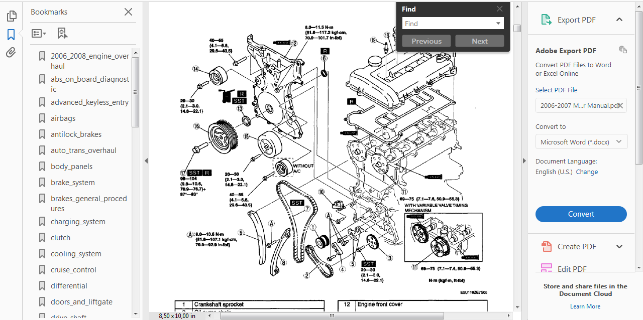2003 Mazda 6 Service Manual Download